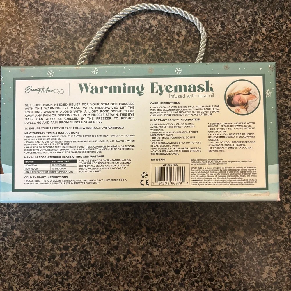 Beauty Muse Pro Warming Eyemask NIB